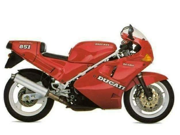 Ducati 851 SP technical specifications